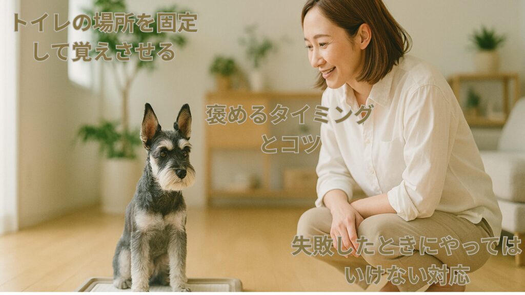 トイレのしつけ画像