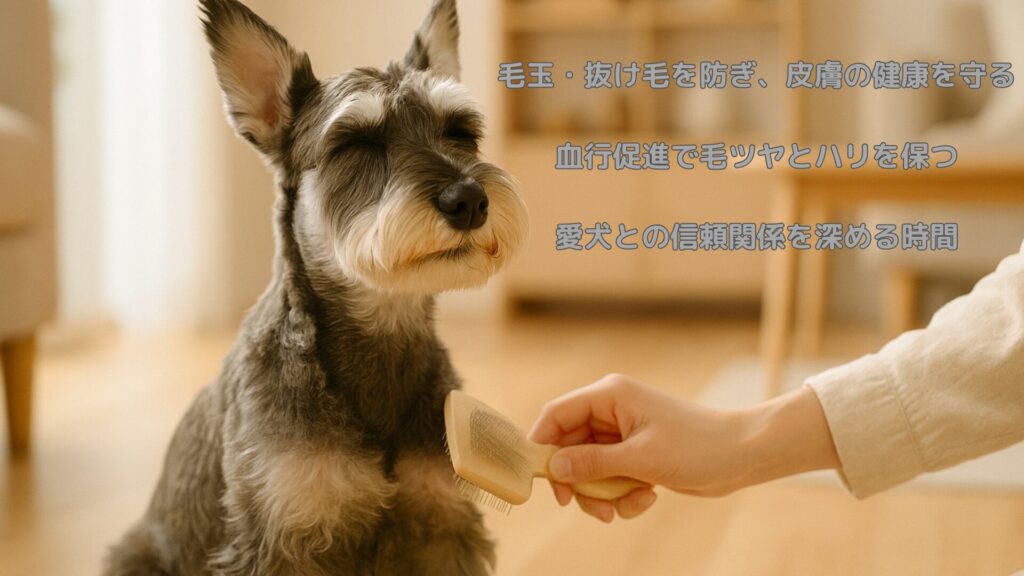 ブラッシングが必要な理由画像