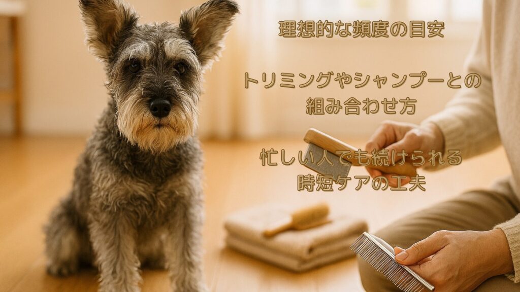 ブラッシング頻度画像