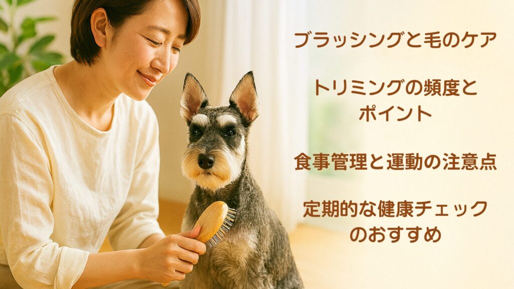 日頃のお手入れ画像