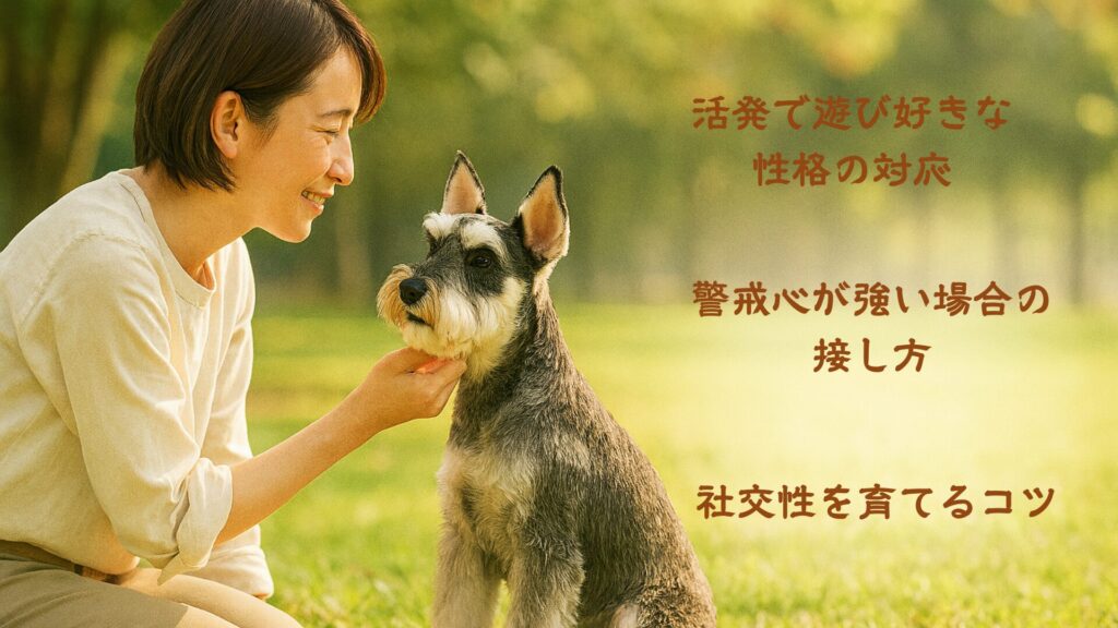 性格別の接し方と社交性を育てるコツ画像