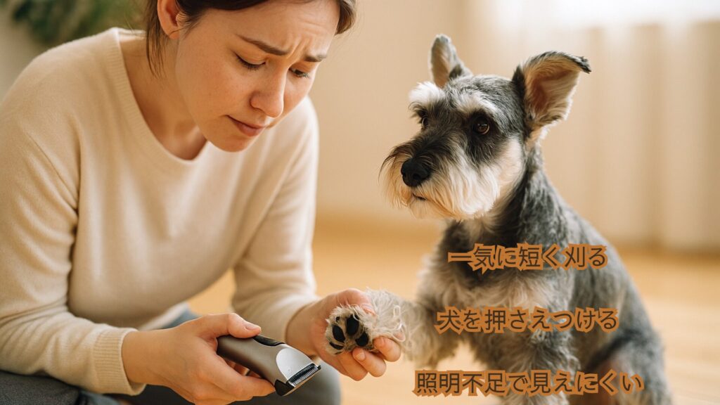 初心者がやりがちな失敗と注意点画像